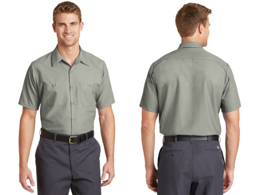 SP24LONG - Red Kap® Long Size, Short Sleeve Industrial Work Shirt